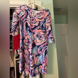 Lilly Pulitzer blue And pink dress